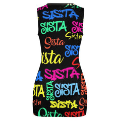 Navel-Baring Cross-Fit Hip Skirt