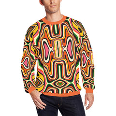 Afrocentric Pattern  Black culture Black History Harlem Renaissance Men's All Over Print Sweatshirt