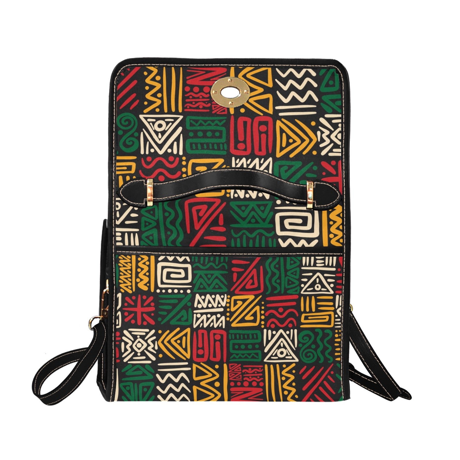 Lock bag (black shoulder strap, black edging)