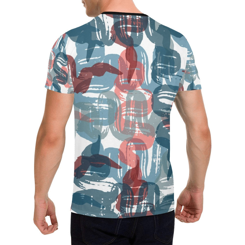 Men's All Over Print T-shirt (USA Size) (Model T40)