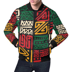 Men's All Over Print Casual Jacket (Model H19)