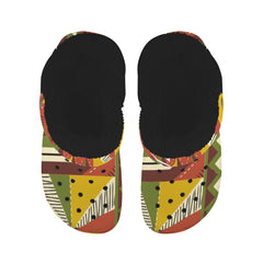 Custom Print Fleece Lined Adults Clogs