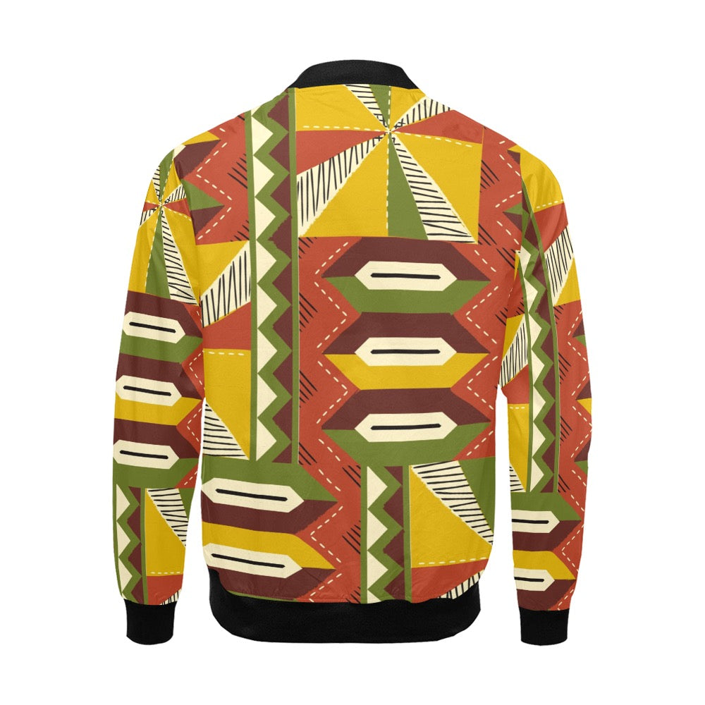 Men's All Over Print Casual Jacket (Model H19)