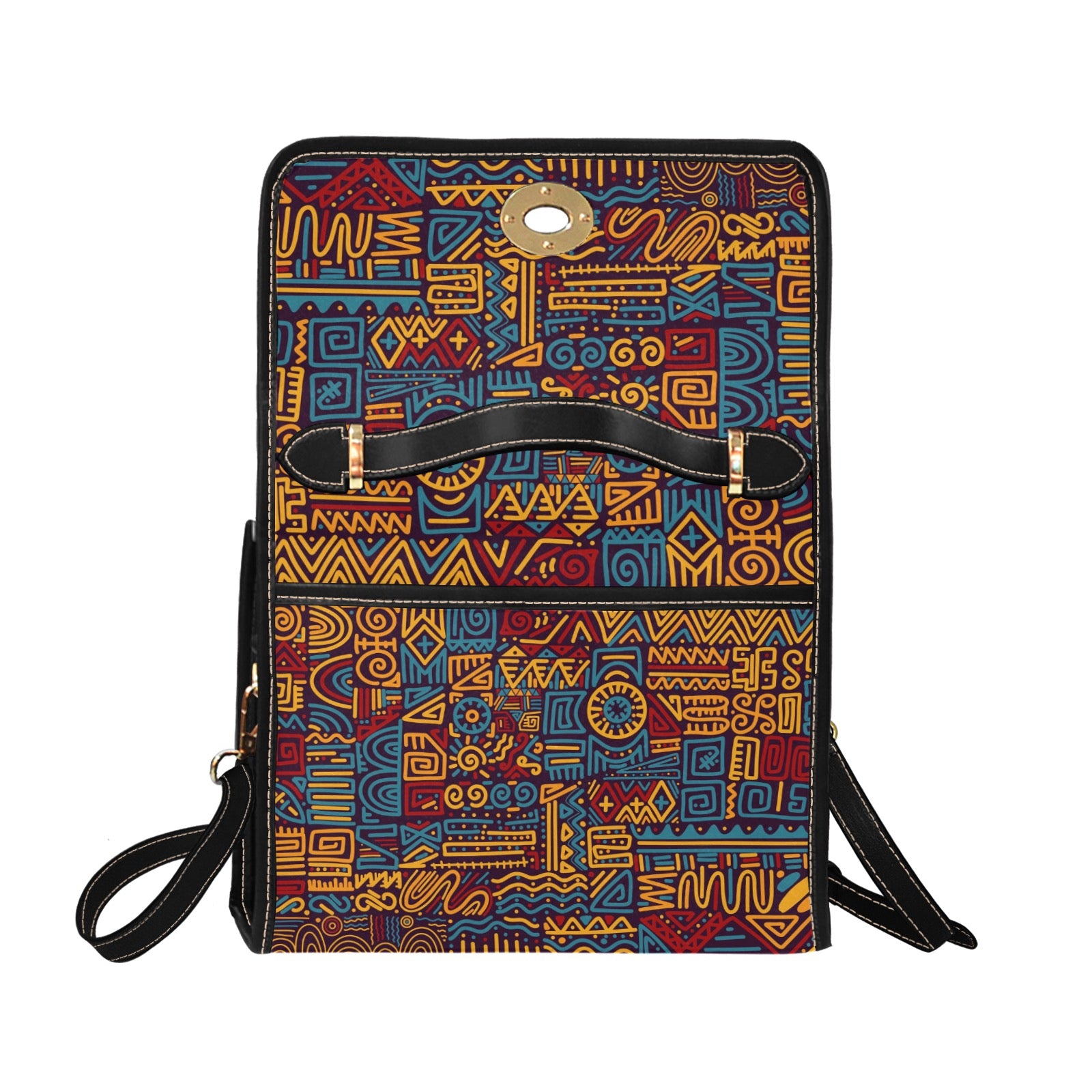 Lock bag (black shoulder strap, black edging)