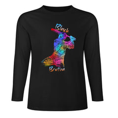 Pure cotton long sleeved T-shirt Multiple colors available