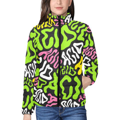 Women's Stand Collar Padded Jacket (H41)