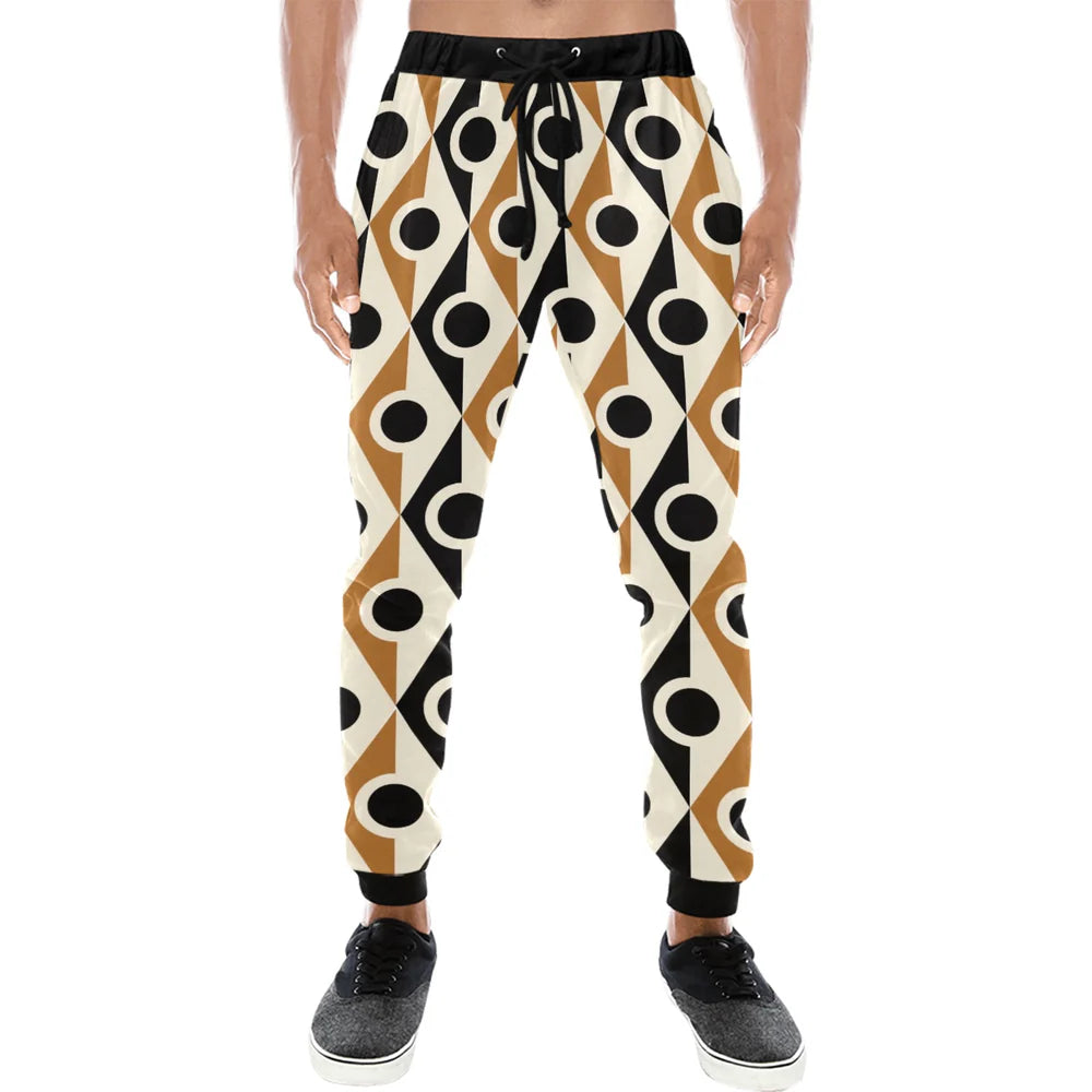 Men's All-Over Jogger Sweatpants (Model L11)