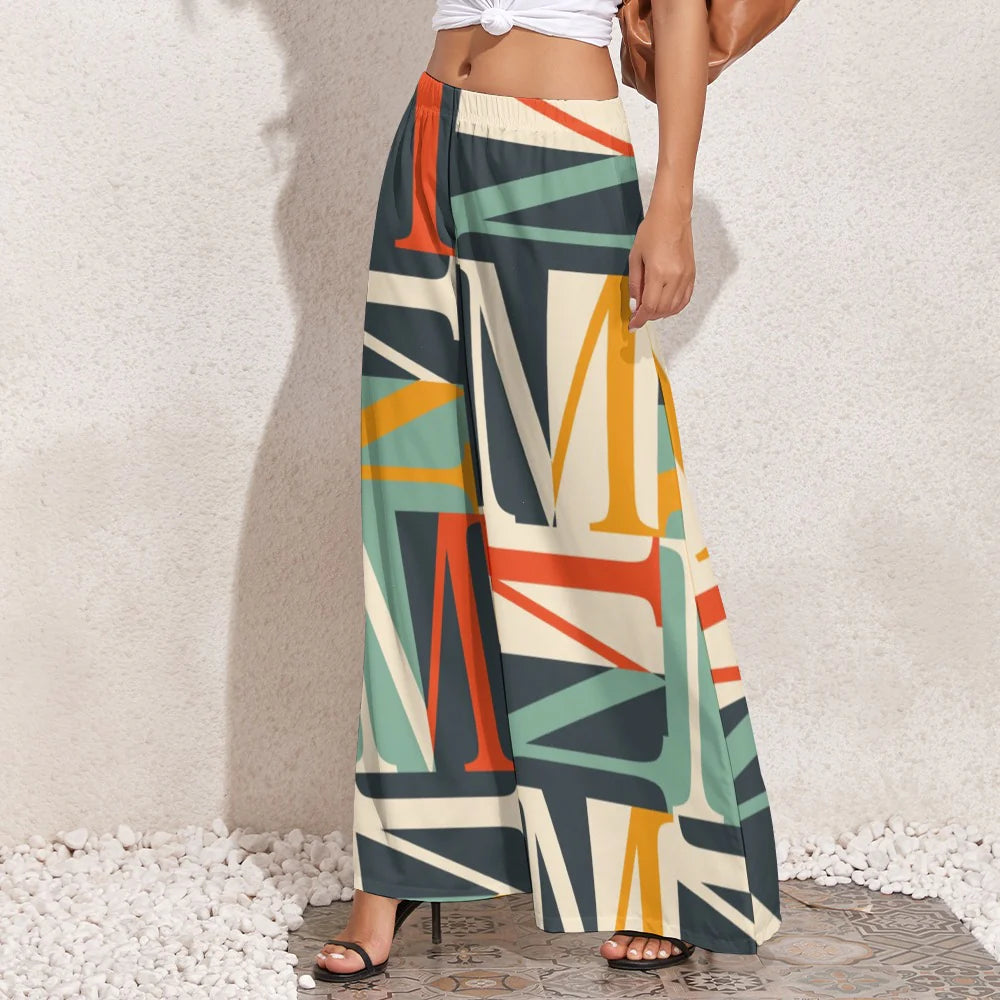 Pantalon large personnalisé pour femme