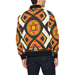 Men's All Over Print Bomber Jacket (Model H31)
