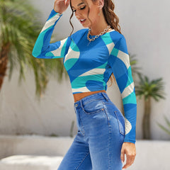 Backless T-shirt