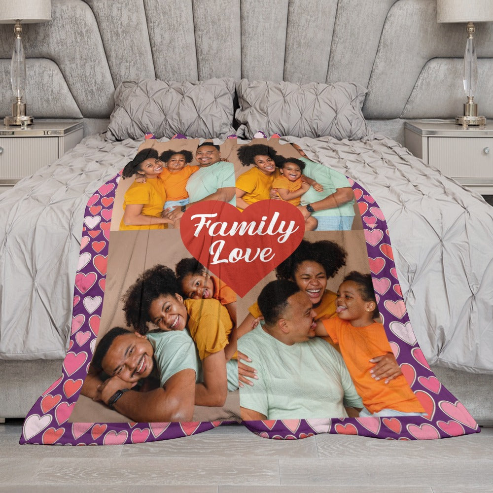 Ultra-Soft Flannel Blanket Multiple Sizes
