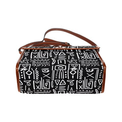Waterproof Canvas Bag-Brown (All Over Print) (1641)