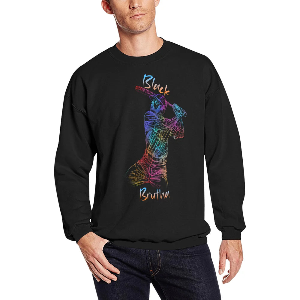 Men's All-Over Print Sweatshirt (Model H18)
