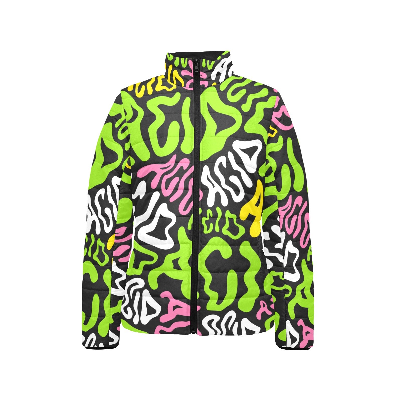 Women's Stand Collar Padded Jacket (H41)