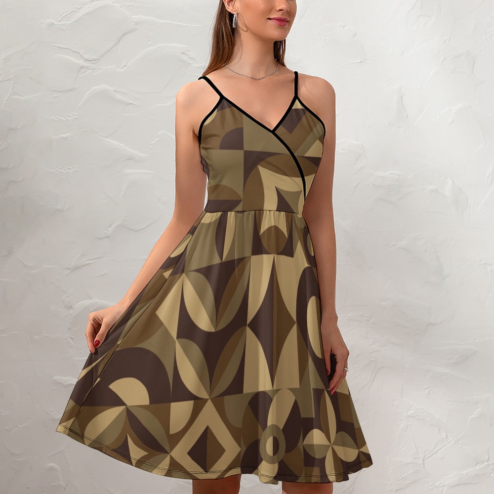 Women's Elegant Suspender Dress