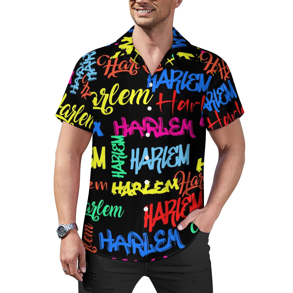 Cuban collar shirt