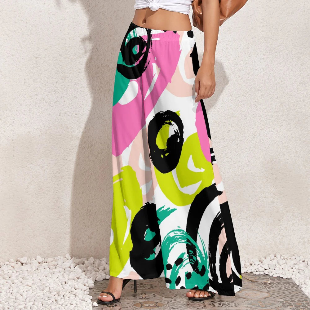 Women's Personalized Wide Leg Pants HPM