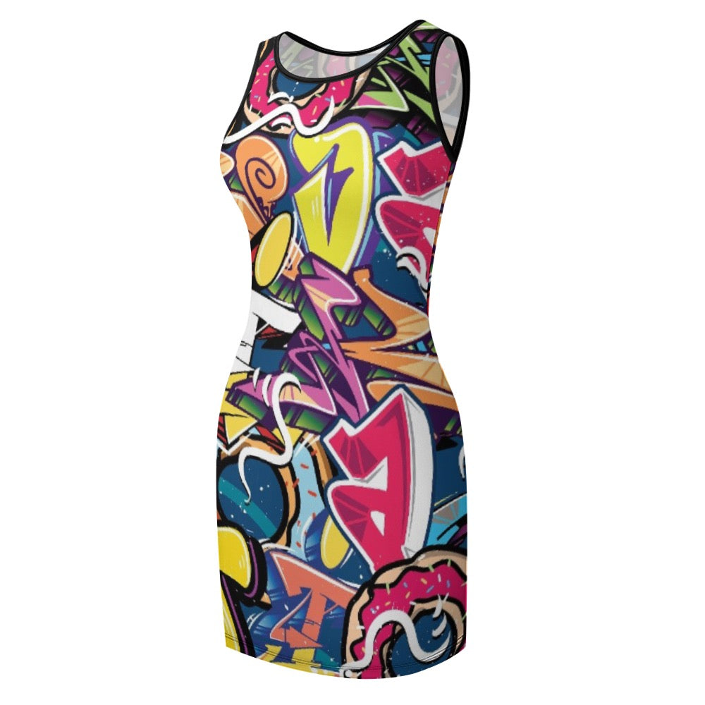 Temperament Slim Fit Sleeveless Tank Dress