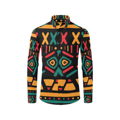 Men's All Over Print Long Sleeve Shirt(Without Pocket)(T61)