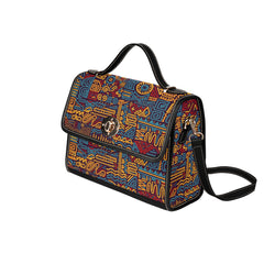 Lock bag (black shoulder strap, black edging)