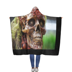 Flannel Hooded Blanket 56''x80''