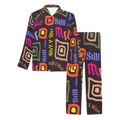 Men's V-Neck Long Pajama Set