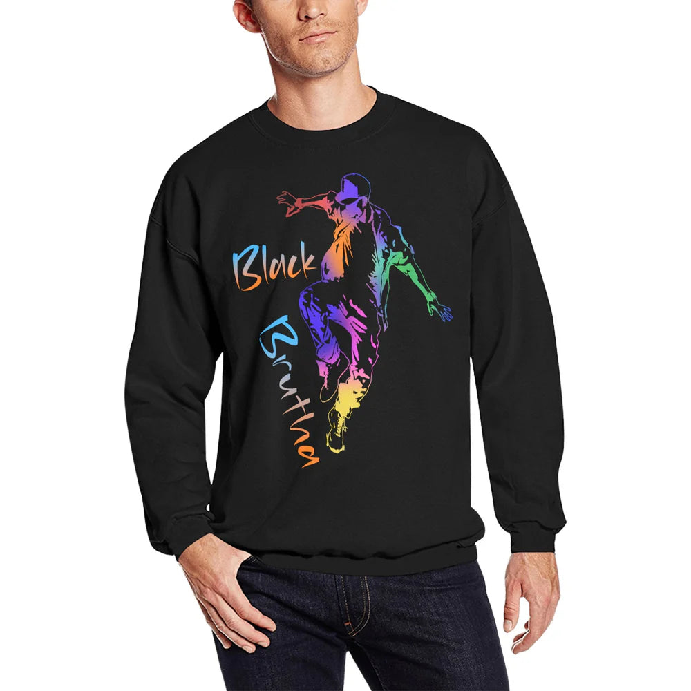 Men's All-Over Print Sweatshirt (Model H18)