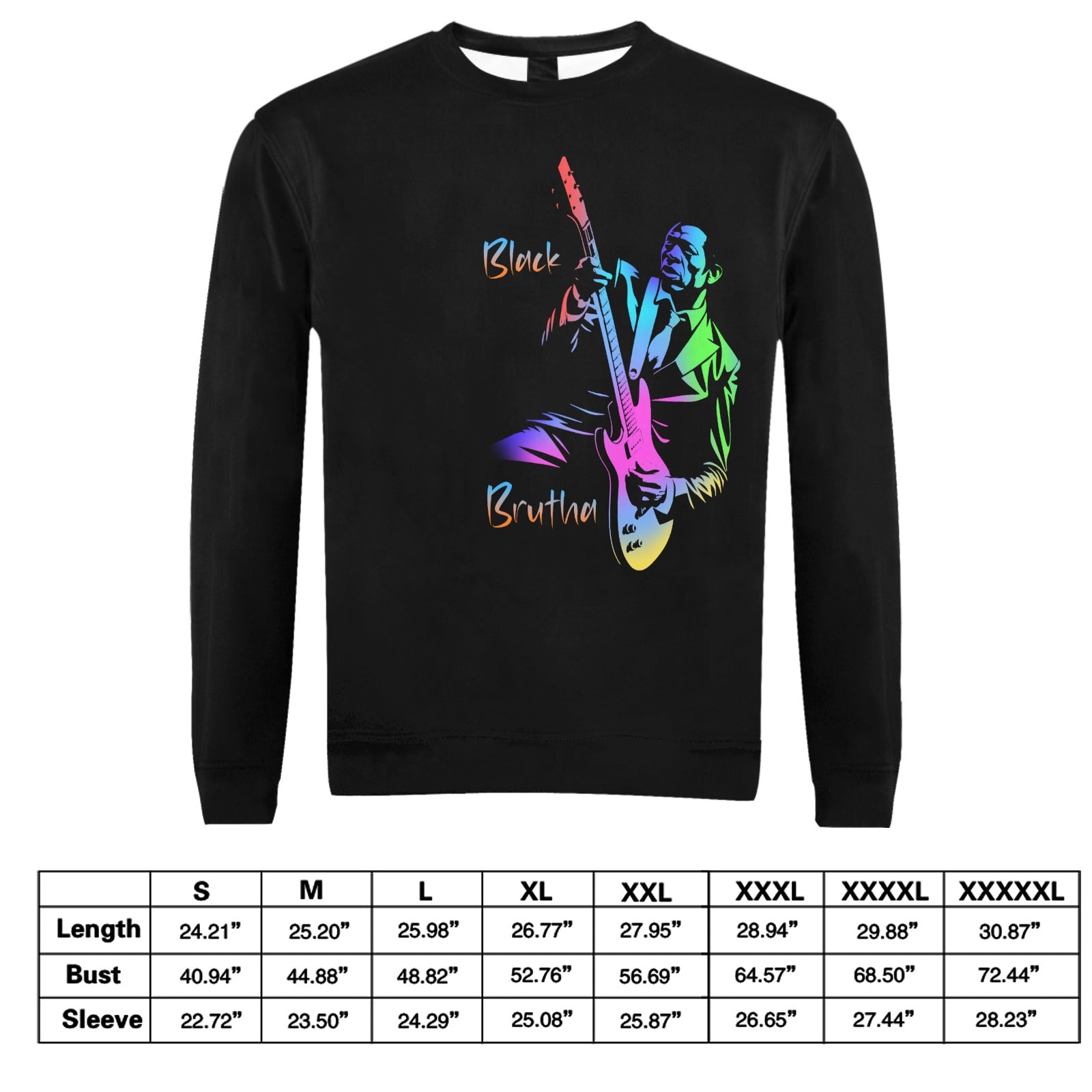 Men's All Over Print Sweatshirt (Model H18)