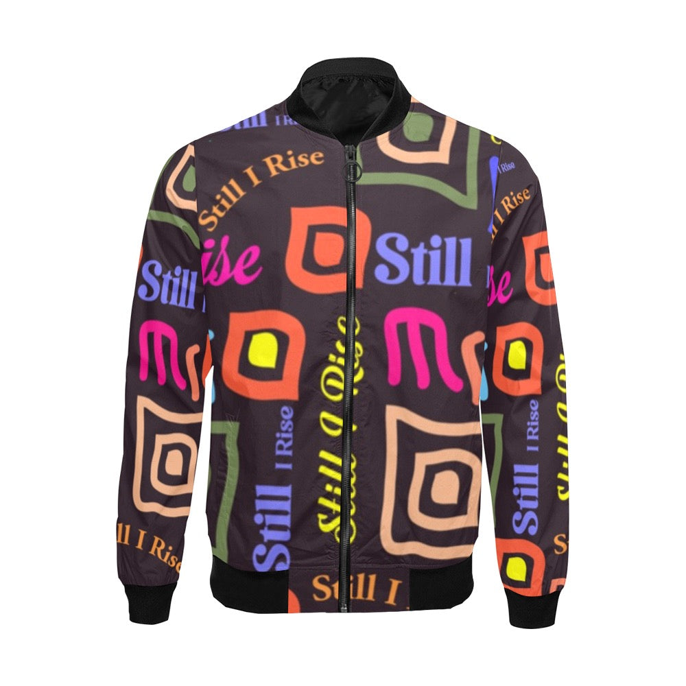 Men's All Over Print Casual Jacket (Model H19)