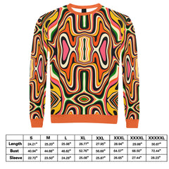 Men's All Over Print Sweatshirt (Model H18)