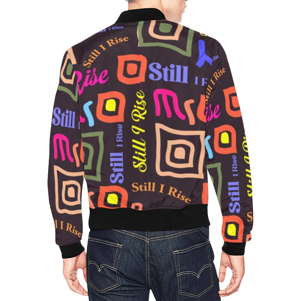 Men's All Over Print Casual Jacket (Model H19)