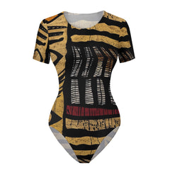Women's Tight Short Sleeve Bodysuit