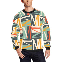 Men's All-Over Print Sweatshirt (Model H18)
