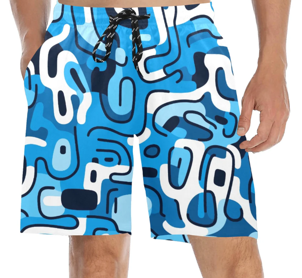 Men's Mid-Length Beach Shorts (L51)