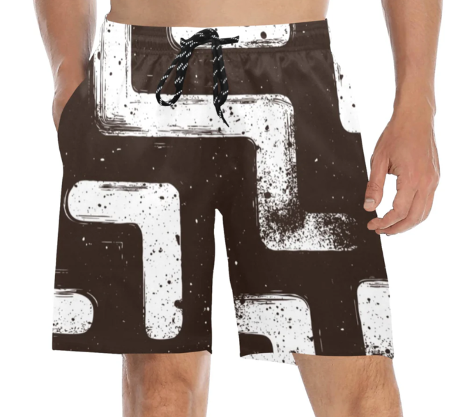 Men's Mid-Length Beach Shorts (L51)