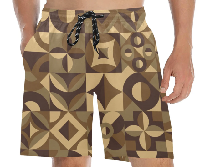 Men's Mid-Length Beach Shorts (L51)