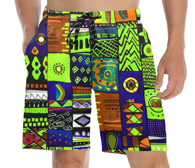 Men's Mid-Length Beach Shorts (L51)