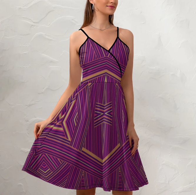 Women's Elegant Suspender Dress