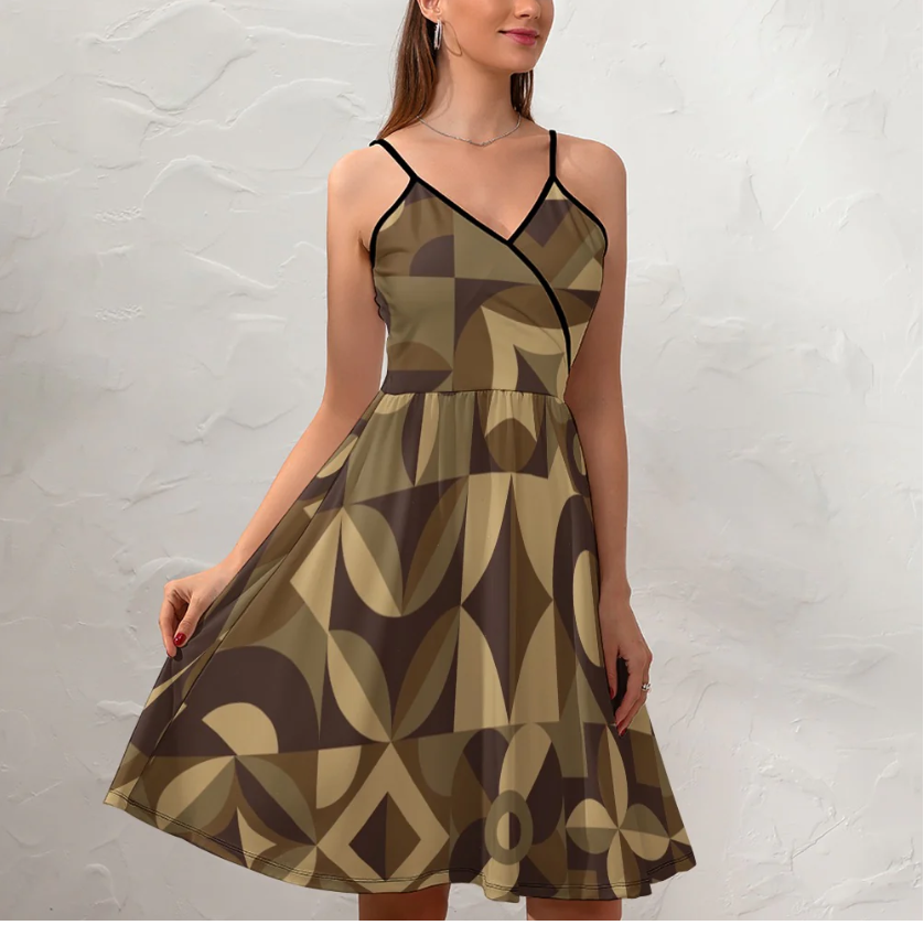 Women's Elegant Suspender Dress