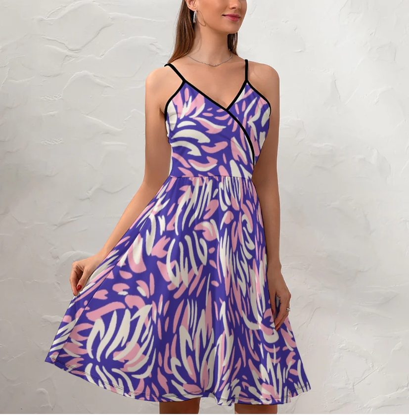 Women's Elegant Suspender Dress
