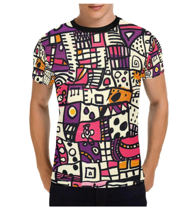 Men's All Over Print T-shirt (USA Size) (Model T40)