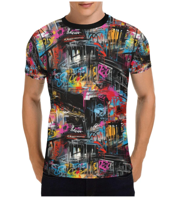 Men's All Over Print T-shirt (USA Size) (Model T40)