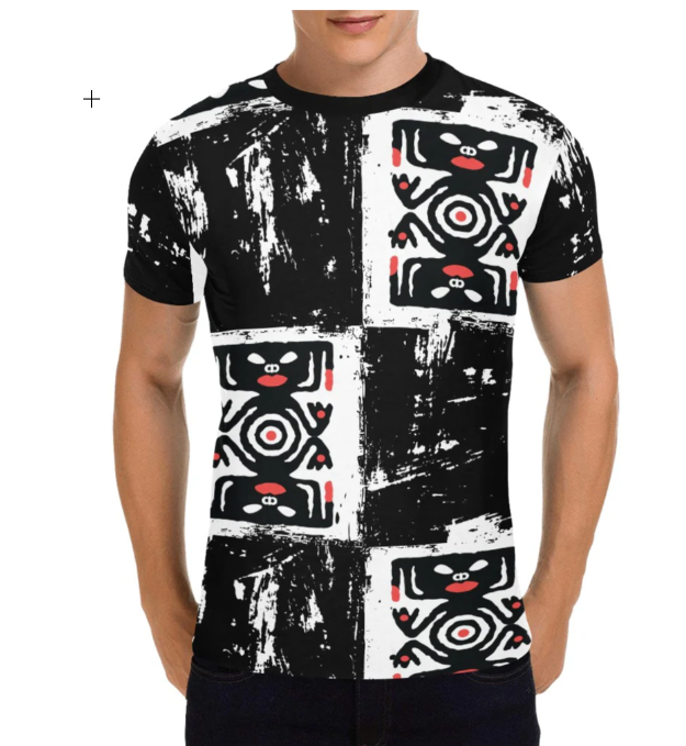 Men's All Over Print T-shirt (USA Size) (Model T40)