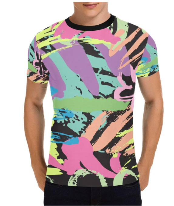 Men's All Over Print T-shirt (USA Size) (Model T40)