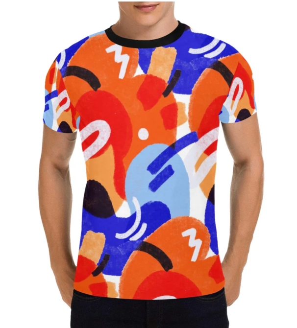 Men's All Over Print T-shirt (USA Size) (Model T40)