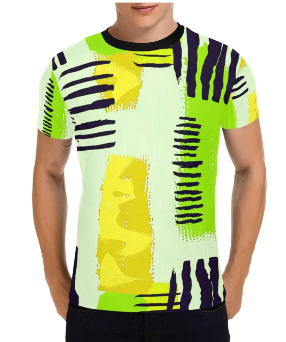 Men's All Over Print T-shirt (USA Size) (Model T40)