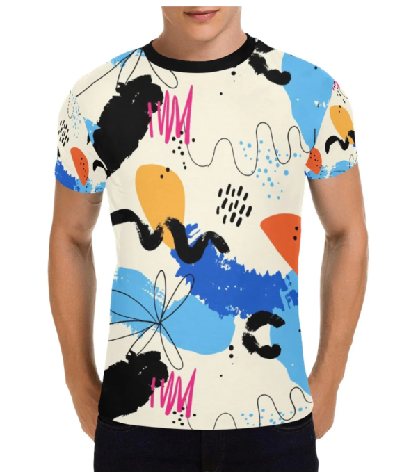 Men's All Over Print T-shirt (USA Size) (Model T40)