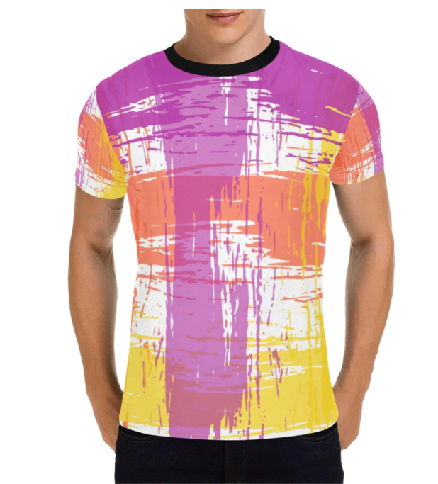 Men's All Over Print T-shirt (USA Size) (Model T40)