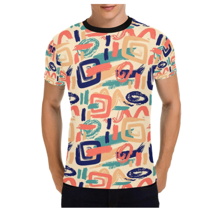 Men's All Over Print T-shirt (USA Size) (Model T40)