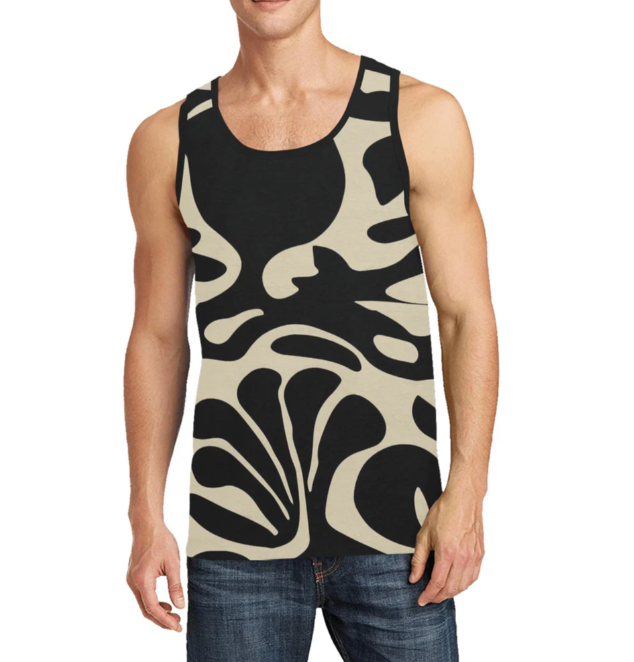 Men's All Over Print Tank Top (Model T57)